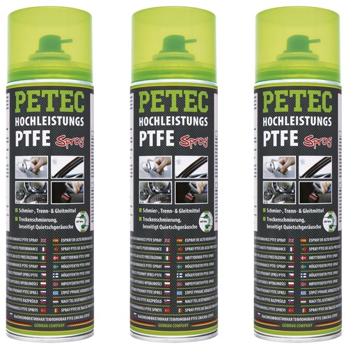 Petec ptfe spray - ptfe, clear